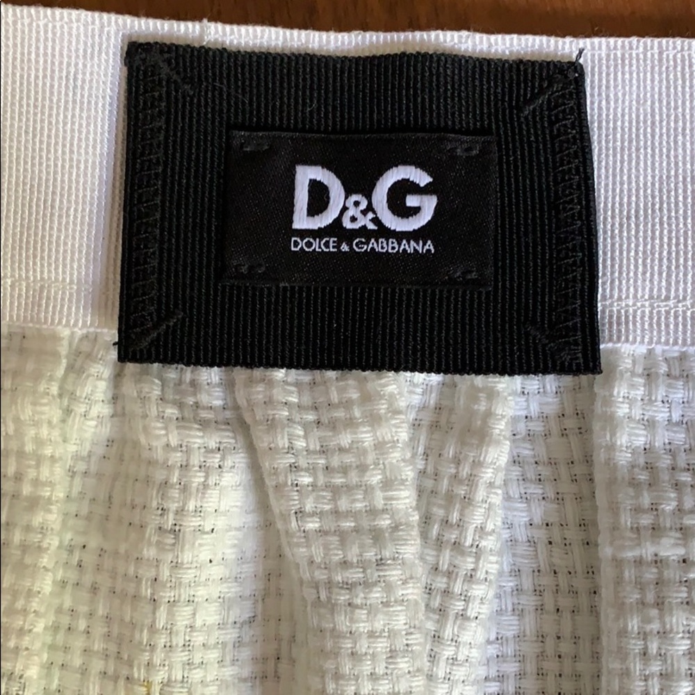 Dolce & Gabbana Daisy Print 90’s Mini Skirt Size 40, XS - Picture 5 of 8